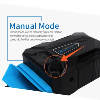 COOLCOLD Notebook Cooler Ventilators, Gaisa Dzesēšanu, kas ir Vēsāks par Klēpjdatoru-5V, USB 17 15.6 15 Grāmatiņa Distances hp Regulējams Ātrums Temperatūra