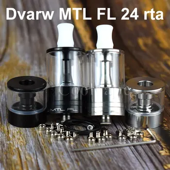 Coolvape Dvarw MTL FL 24 csdd 24mm csdd tvertne 316stainless tērauda 3.5 ml/6ml pulverizators, csdd Viena Spole Gaisa Tvertnes Rebuildable csdd