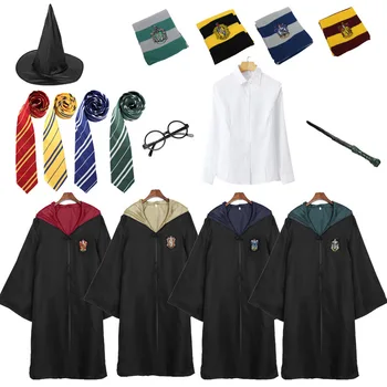 Cosplay Godric Kostīmu Poters Kaklarota Hermione Skolā Vienotu Tērpu Šalle Haloween Kostīmi