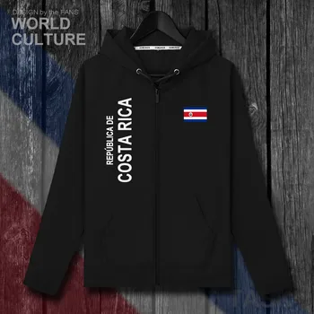 Costa Rica CRI Kostarikas Tico mens vilnu hoodies ziemas jaka, vīriešu bikses un mētelis drēbes gadījuma tauta, valsts tracksuit