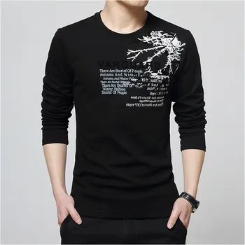 Covrlge Vīriešu garām Piedurknēm T-krekls 2018 Jaunu Modes Print T-krekli Plus Lieluma Tee Kreklu Homme Zīmolu Apģērbu O-veida kakla Topi MTL077
