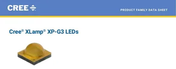 CREE XPG3 diode 1-6W 777LM S2S3S5 3 V 2000MA 16mm 20mm PCB DIY led lukturīti