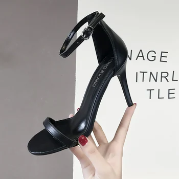 Cresfimix Femmes Hauts Talons sieviešu cute salds atvērtu purngalu melnās augstpapēžu kurpes dāmas gadījuma salds komfortu augsta duncis a5737