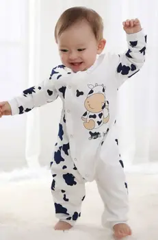 Cute Govs Jaundzimušo Meiteņu, Zēnu Drēbes, Zīdaiņu Apģērbs, Zīdaiņu Romper Drēbes 0-24M UK