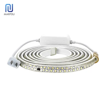 Cuttable LED Lampas, Sloksnes, Nav Mirgošanas Augstu Spilgtumu AC 220V 1-20M Ūdensizturīgs IP67 SMD2835 188LEDs/m Elastīgs LED Sloksnes Gaismas