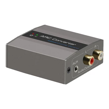 CV124 Portatīvo LOKA Daudzfunkciju Skaļruni, Pastiprinātāju Adapteri Audio Converter Stereo Smart TV Pārsūtīšana, Izmantojot USB Kabeli