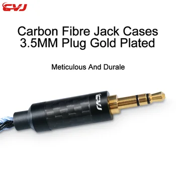 CVJ 16-daļa 352core sudraba pārklājumu profesiju kabelis 0,75 mm 0.78 mm mmcx austiņu uzlabot kabeļu Rezerves Aizstāt vadu, 3.5 mm plug