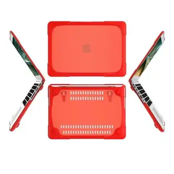 Cychic Triecienizturīgs Flip Stāvēt uz Lietu Apple Macbook Pro Retina 15.4 collu A1398 Piedurknēm Modes Crystal Klēpjdatoru Somas & Gadījumos