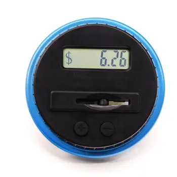Cūciņa Bankas Monētu Elektronisko Digitālo LCD Skaitīšanas Monēta Cūciņa Banka Jar Monētu Uzglabāšanas Kastes