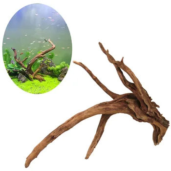 Dabas Driftwood Akvāriju Sinkable Koka Dekors Koka Stumbrs Tropu Zivis, Augu Biotopu Akvāriju Tvertne DIY Ornamentu Rotājumi