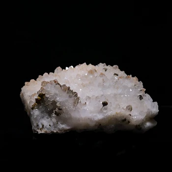 Dabas Sarkana Kvarca Pyrite Minerālu kristāli paraugi veidlapu, JIANGXI PROVINCE, ĶĪNA A2-4