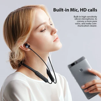 DACOM G03H Neckband Bluetooth Austiņu Sporta Austiņas Darbojas Bezvadu Stereo Austiņas 10H Mūzikas Laiku, iPhone, Samsung