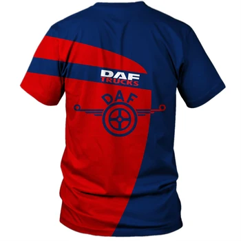 DAF KRAVAS automašīnas-Karstā Pārdošanas Vīriešu T-krekli 3D Uzdrukāts Tautas Topi Modelis T-Krekls vasaras Tshirts Vīriešu Īsām Piedurknēm t krekls vīriešiem