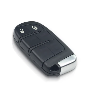 Dandkey 2/3/4/5 Pogas Smart Remote Auto Atslēgu Apvalka Chrysler, Dodge, Braucienu 2011. -. Gadam Keyless Fob Gadījumā Ar Avārijas Asmens