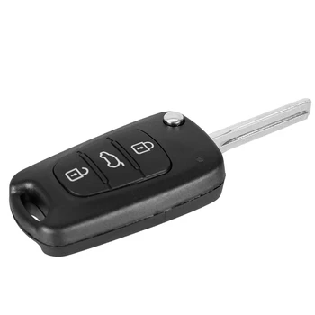 Dandkey Flip Locīšanas Tālvadības Atslēgu 433MHZ Par Hyundai i30 ix35 3 Pogas Ar ID46 Čipu Pilnīgu Tālvadības Atslēgu TOY40 Asmens