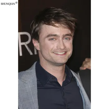 Daniel Radcliffe Plakātu Drukas Zīda Auduma Drukas Plakāts audums Auduma Sienas Plakātu Pasūtījuma Satīna Plakātu 40X60cm,50X75cm,60X90cm