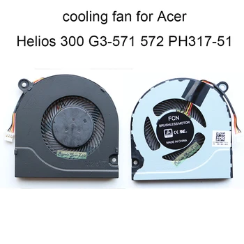 Datoru Ventilatori Acer Predator Helios 300 G3-571 G3-572 PH317-51 CPU Dzesēšanas Ventilators Dzesēšanas Radiatoru DC28000JRF0 Klēpjdatoriem Daļas Pārdošanu