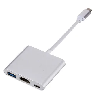 Datu Varde HDMI C Tipa Adapteris Nintend Slēdzis Hub USB-C HDMI Mini Dock Station HD Nodošanu MacBook Xiaomi Klēpjdatoru Tālruni