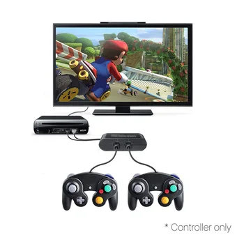 DATU VARDE Vadu Joypad Kontrolieris Gamecube Kontrolieris Rokas Kursorsviru, Lai Datoru Nintend Wii Vibrācijas Gameing