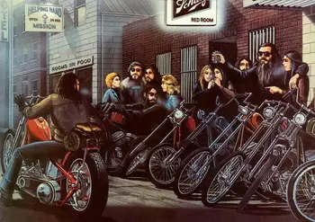 David Mann Ghost Rider Sienas Uzlīmes Zīda Plakātu Mākslas Gaismas Audekls Mājas Apdare