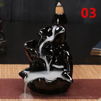 Dažādas sālsūdenim vīraks degļu amatniecības tīkams ēdiens keramikas aromterapijas krāsns self-audzēšanu tornis vīraks deglis