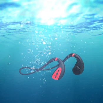 Ddj Wirelss Austiņas Xiaomi Kaula Vadāmība Austiņas iebūvēta Atmiņa 8G IPX8 Ūdensizturīgs MP3 Atskaņotājs Peldēšana Daivinga