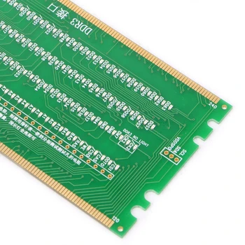 DDR2 un DDR3 2 in 1 illuminated Tester ar Gaismas Desktop Mātesplatē
