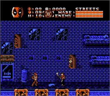 DeadPool Spēle Kasetne NES/MK Konsoles
