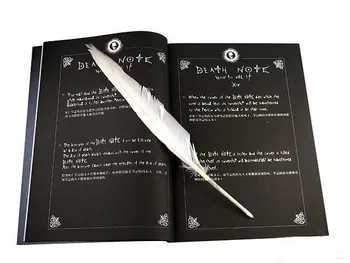 Death Note Kolektora Rotaļlietas, Piezīmju grāmatiņas, Cosplay Ryuuku Piezīmju blociņš ar Pildspalvu Spalva