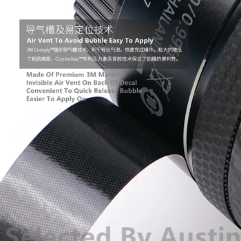 Decal Ādas Wrap Fotokameras Ādas Sony A7S3 A7SIII A7SM3 A7SM3 Alfa 7S ar III Decal Protector Anti-scratch Mētelis Ietin uz Lietu