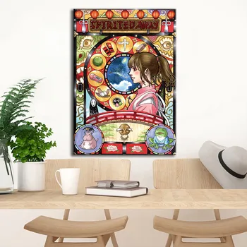 Dedzīgs Prom Vintage Klasiskās Japāņu Anime Multfilmu Plakātu un Izdrukas Audekls Gleznošanai Art Sienas, Attēlus, viesistaba, Mājas Dekoru
