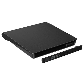 DeepFox 12.7 mm USB 3.0 DVD Disku Ārējie Optiskie Diskdziņi Būra SATA uz USB Ārējo Lietu Klēpjdatoru Notebook, bez diska