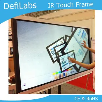 DefiLabs 10 saskares punkti 55 Collu Infrasarkanais Touch Ekrāna Rāmja pārklājums