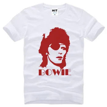 Deivids Bovijs Ziggy Stardust Glam Rock Piemiņas Vīriešu T-Krekls, T Krekls Vīriešiem Vasarā Jaunu Kokvilnas Gadījuma Top Tee Camisetas Hombre