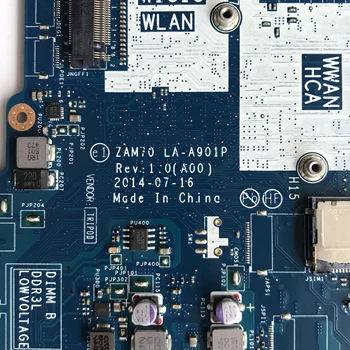 DELL E5450 Klēpjdators Mātesplatē KN-0X4WN9 0X4WN9 ZAM70 LA-A901P Ar SR23V i7-5600U CPU DDR3L Testēti Ātri Kuģi