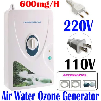 Deodorizer Ozona Ģenerators Ozona Ozonators gaisa Ūdens 600mg spa jonizators postītājs O3 Taimeris Gaisa Attīrītāji Eļļas izšķīdina 110V, 220V