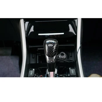 Der Honda Accord 9 9.5 th 2016 2017 Automašīnas salona Pārnesumu Pārslēgšanas Rokturi, Vāks Melns, Uzlīmes, ABS Oglekļa Šķiedras Stils