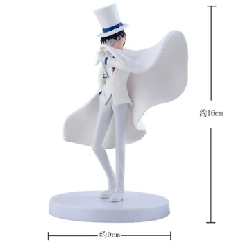Detective Conan Lieta Slēgta Rīcības Attēls 15 cm Mazulis Fantoma Zaglis Modelis Anime PVC Attēls Auto Dekori Izlases 1GAB.