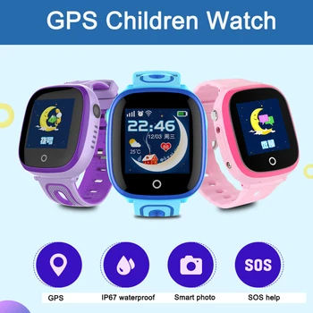 DF31G GPS+LBS Smart Bērniem Skatīties Bērniem, Bērnu SIM Kartes Touch Screen SOS Zvanu Ūdensizturīgs Tracker Monitors Smartband pk Q90