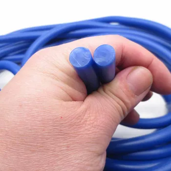 Diametrs 8-10 mm plastmasas elastīgs spriedzi virves 10 m, sporta āra fitnesa spriedzi virvi