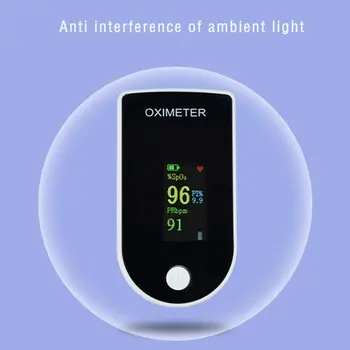 Digitālo Pirkstu Oximeter OLED Pulsa oksimetru Displejs Oximeter Pieaugušo Pirkstu Klipu Impulsa Oximetry Elpošanas Monitoringa