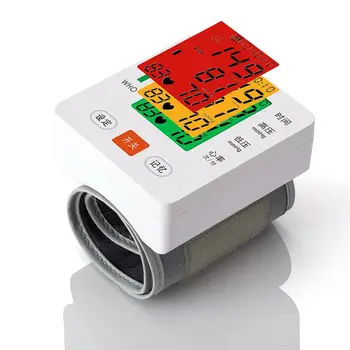 Digitālā Elektroniskā Rokas Roku Sphygmomanometer asinsspiedienu, Sirds Pulsa Monitors, Veselības Aprūpi, bez Balss Asins Monitors Mērītājs