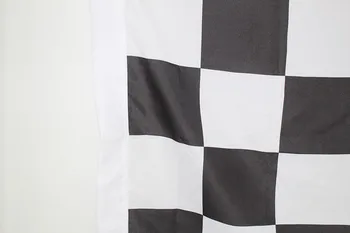 Digitālās drukas F1 sacensības vimpelis pārbauda, karogi 100D poliestera materiāla, kas peld ar sacīkšu baneri