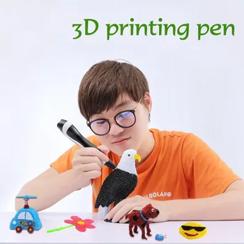 Dikale 3D Drukāšanas Pildspalvu 6. Paaudzes ABS/TAA Pavedienu DIY 3D Zīmējumu Printeri Pildspalvu, Zīmuli Impresora 3D Imprimant Mazulis Pieaugušo Dāvanu