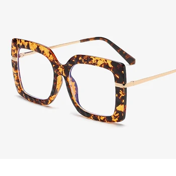 Dimanta Brilles Sievietēm Vintage Overszied Square Black Zīmola Sieviete Saulesbrilles Luksusa 2021 Modes Brilles Rāmis TR90