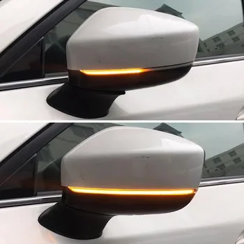 Dinamiskais LED Pagrieziena Signāla Gaismu Mazda CX-5 CX5 2017 2018 2019 2020 Pusē Ārējie Atpakaļskata Spoguļi Indikators Sērijveida Blinker Lampas