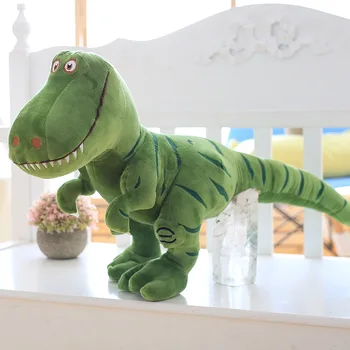 Dinozauru Plīša Rotaļlietas, Multfilmas Tyrannosaurus Gudrs Pildījumu Rotaļlietas Lelles Bērniem Bērni, Puikas Dzimšanas dienas Dāvana