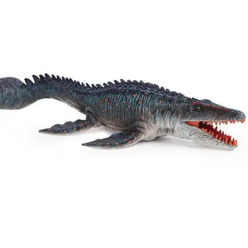 Dinozauru Rotaļlietas Zemūdens Cietā Mosasaur Liopleurodon Plastmasas Simulācijas Dzīvnieku Okeāna Dinozaura Modelis Rotājumi