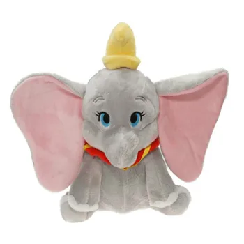 Disney 30cm sākotnējā Dumbo Plīša Karikatūra Rotaļlietas Pelēkā Dumbo Zilonis Attēls Pildījumu Plīša Dzīvnieki Mīksto Peluche Lelle