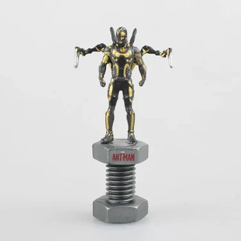 Disney Brīnums Bezgalīga Kara Supervaronis Modelis Dzeltena Jaka Ant-man Rīcības Attēlu Kolekcija 6.5 cm Bērnu Dzimšanas dienas Dāvanas